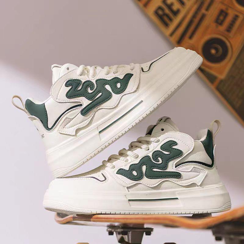 High-top Autumn 22 New Spring Waterproof Shoes, Casual Sports Shoes, Daddy Trendy Shoes