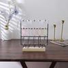 15 Hooks Earring Holder Stand 3 Tier Jewelry Holder Organizer Earring Display Rack  Retail Display