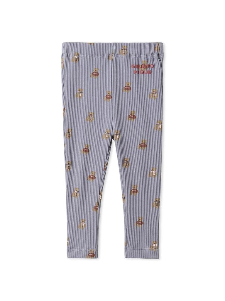 Gelato Pique Baby Bear Print Long Pants PBCP245473NVY70 [Limited Edition] [HOLIDAY]
