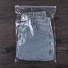 5PCS New Cloth Organizer Waterproof Clear Transparent Storage Pouch Plastic Bag Zipper Lock