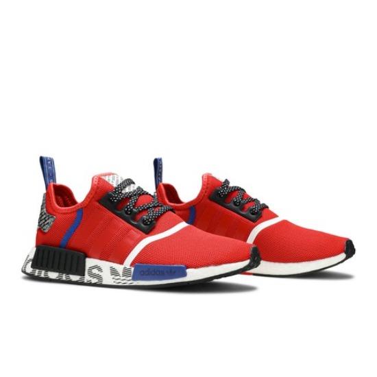 

adidas NMD_R1 Active Red Black FV5214 EU 45 красный/чёрный