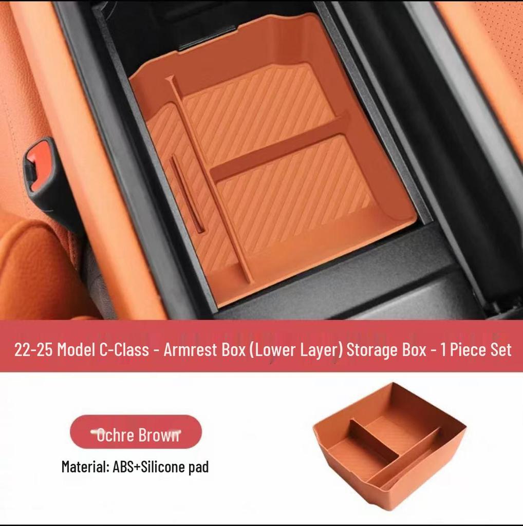 Mercedes-Benz E-Klasse/C-Klasse/GLE/GLC260LAB Armlehnen-Aufbewahrungs-Organizer für die Auto-Innenraum-Modifikation