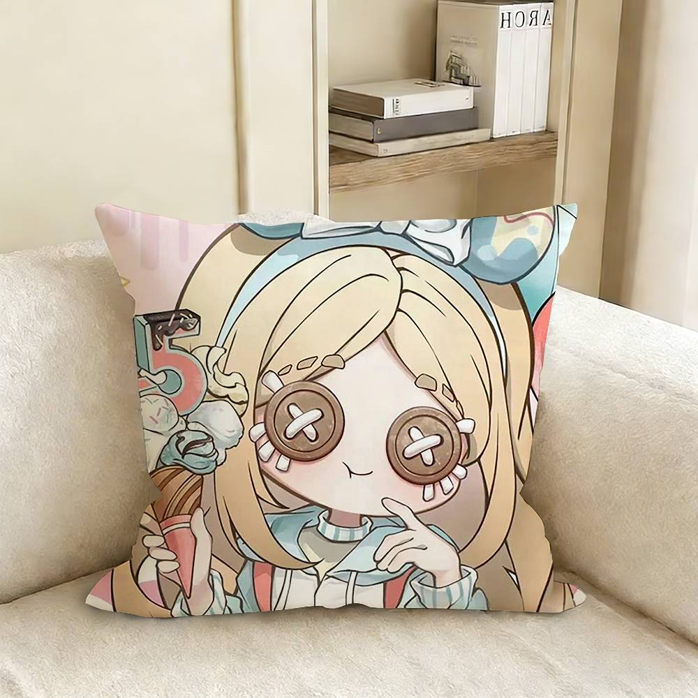 Game Anime IIdentity V Various Sizes Square Pillow Case For Car Home Bedchamber Decor