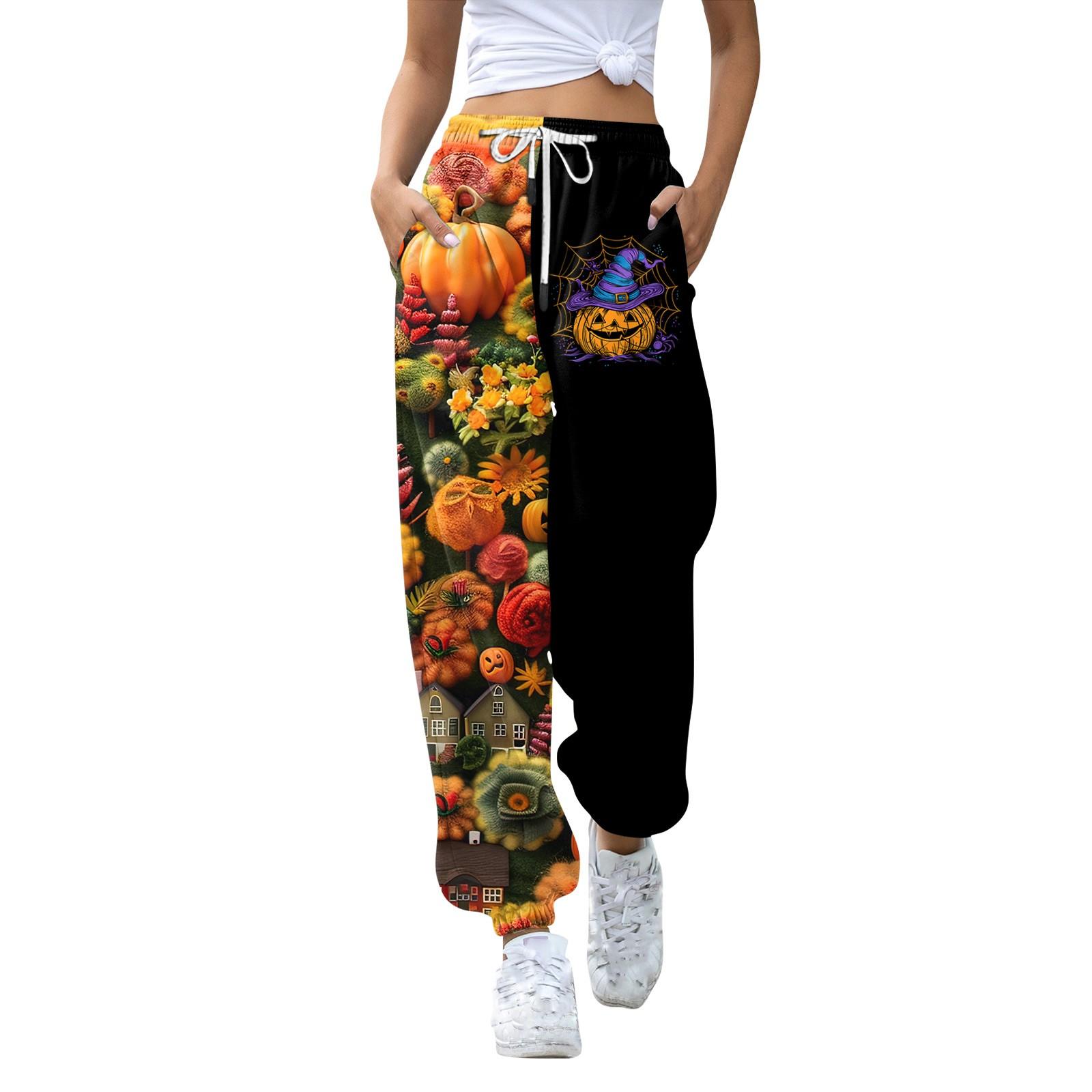 Женские модные спортивные повседневные спортивные штаны с карманами на шнурке и в тон — фото 3