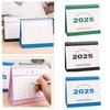 Standing Flip Desktop Calendar Daily Monthly Table Planner  Time Manegement