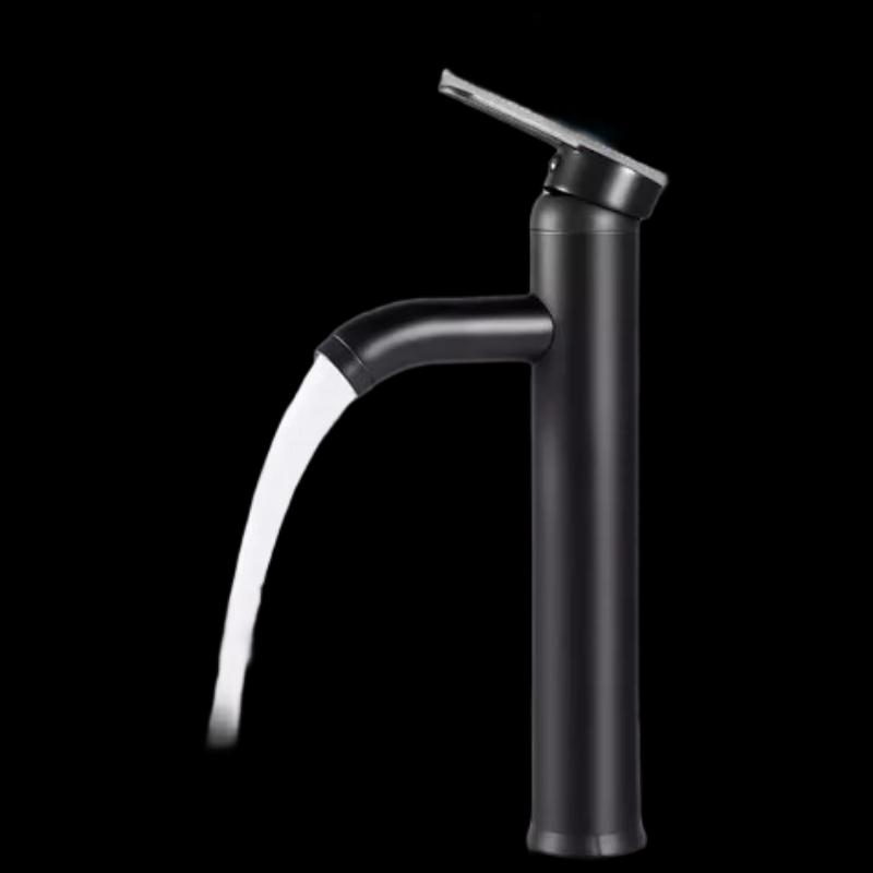 

Junshi Black Stainless Steel Basin Faucet
