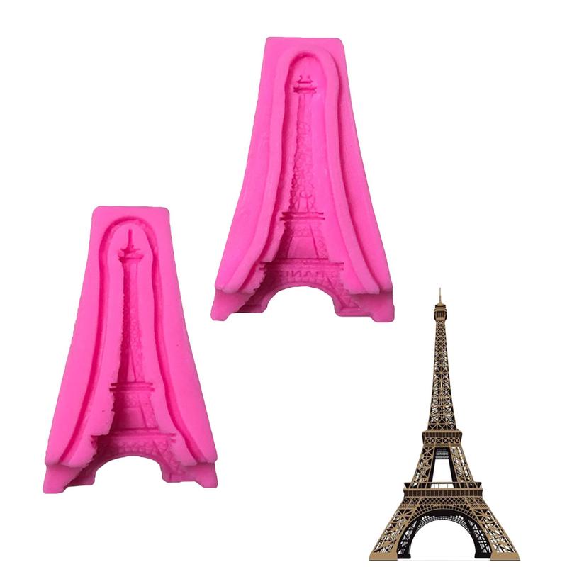 Moule En Silicone Tour Eiffel - Pour Chocolat, Gâteaux, Savon - Qualité Alimentaire, Réutilisable