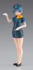 Hasegawa Egg Girls Collection Maiyuki Sara Resin Figure Plastic Model SP465 No.12 1/20 (CA) w/Airliner & Non-Scale