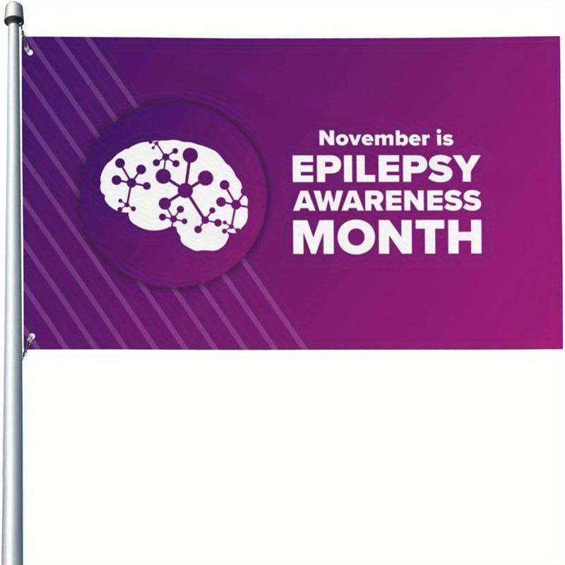 2D Flat, 2D Door Banner, 1pc Multi-size Optional 2D Printing, Flags, Not All Cancers Are Pink, Childhood Cancer Awareness Flags, Outdoor Flags, Home G