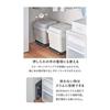 Yamazaki Jitsugyo (Yamazaki) Freestanding Dolly Square with Casters [Set of 2] Tower Flat Dolly Small Black 5456 x 2