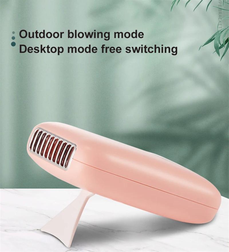Mini portable air conditioning Eyelash lengthening dryer glue blower 3 speed Eyelash Fan Dryer Grafting special Quick drying fan