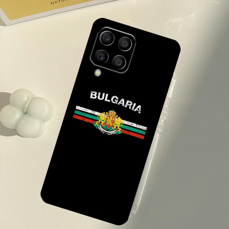 Bulgaria Flag Passport Map For Samsung Galaxy M54 M21 M33 M53 M13 M12 M32 M52 M11 M31 M35 M55 M15 M14 M34 M06 M16 Case