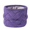 Winter velvet warm scarf versatile knitted scarf outdoor skiing cold neck cover couple