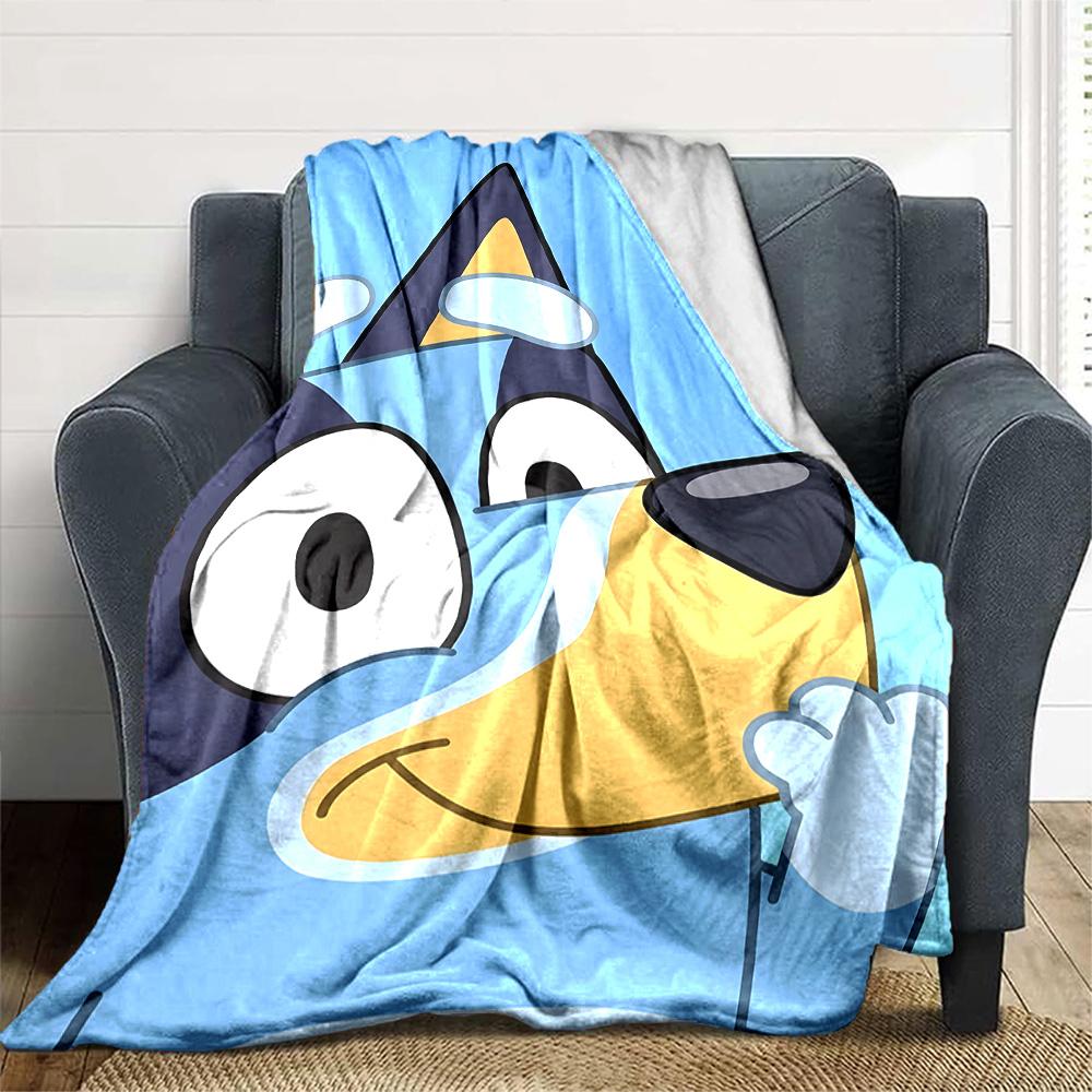 1 Stück B-Blucy Decke, Geschenk, für Männer und Frauen, Weiche Decke, Gut für Schlafsofa Couch Reisen, Leichte Flanelldecke