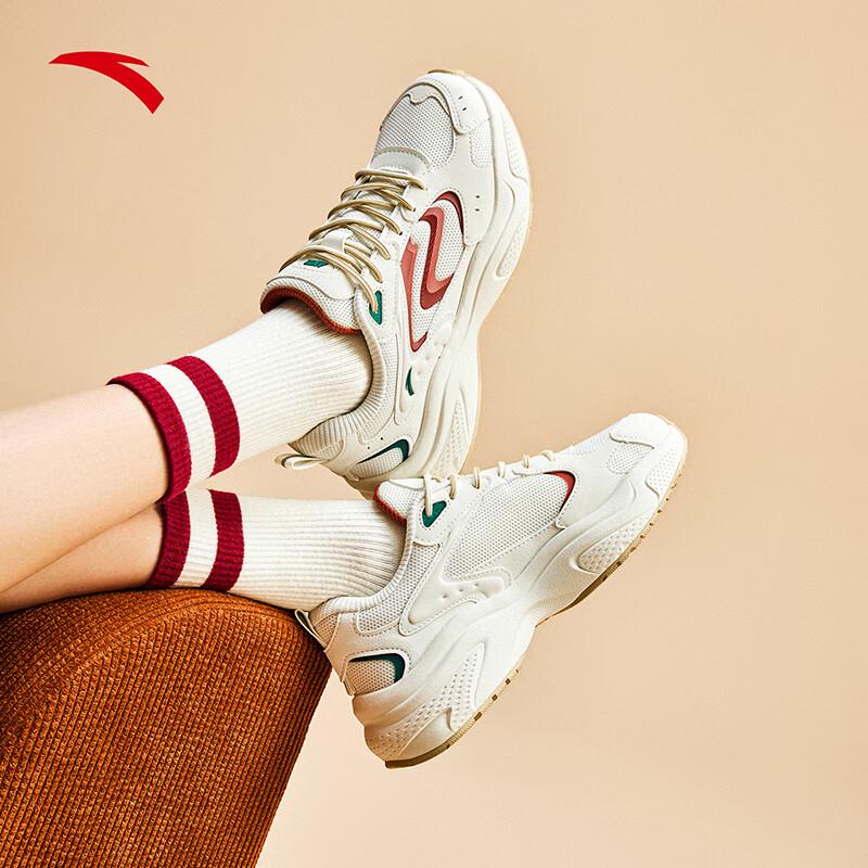 Anta Starlight 3 Women s Retro Platform Casual Shoes 8.5