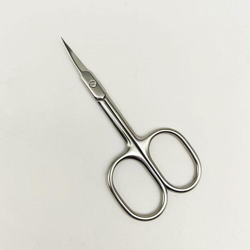 Stainless Steel Curved Cuticle Scissors for Nail Salons