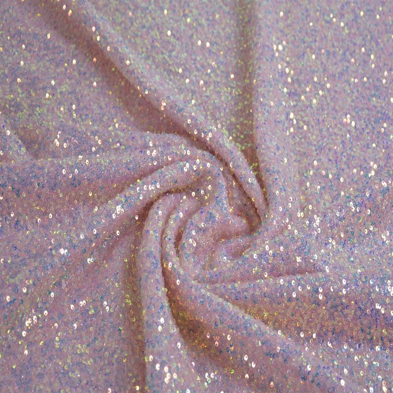 26 Colors 3mm High-Density Glitter Sequin Fabric Christmas Wedding Decoration Dress Handbag Accessories Trimming Cloth Material