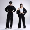 MLB Sweatshirt Jacket Unisex Black 3ATRB0134-50BKS
