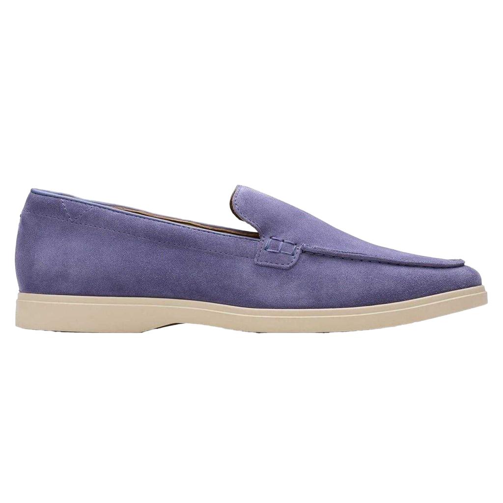 Clarks Mens Torford Venetian Suede Loafers