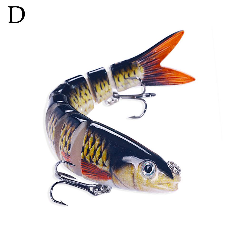 13.4cm 18.6g Wobblers Pike Fishing Lures Artificial Multi Jointed Sections Artificial Hard Bait Trolling Pike Carp Fishing Tools