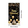 Celebration Banner Balloons Decoration Banner for Retirement Gift Box Design Retirement Banner for Adult Celebration