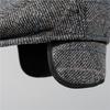 Hat Men's Winter Cap Grandpa Fleece Ear Protector Hat Old Winter Cotton Hat