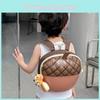 Kids Eva Material School Bag With Cartoon Acorn Shaped With Doll Pendant For Daycare And Learning