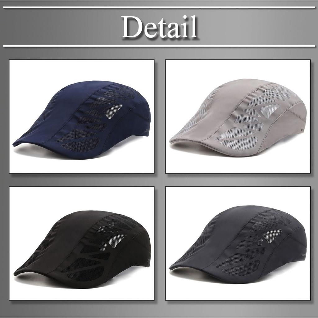 Buzz Selection CAP214 Hunting Lightweight Men's (Navy) Cap, Stylish, Sports, Mesh, Quick-Drying,