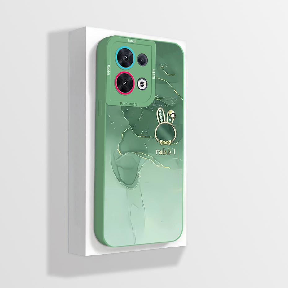 For Oppo Reno8 Phone Case CPH2359 Aesthetic Cartoon Astronaut Soft Liquid Silicone Funda For Oppo Reno 8 Pro Plus 5G Back Cover