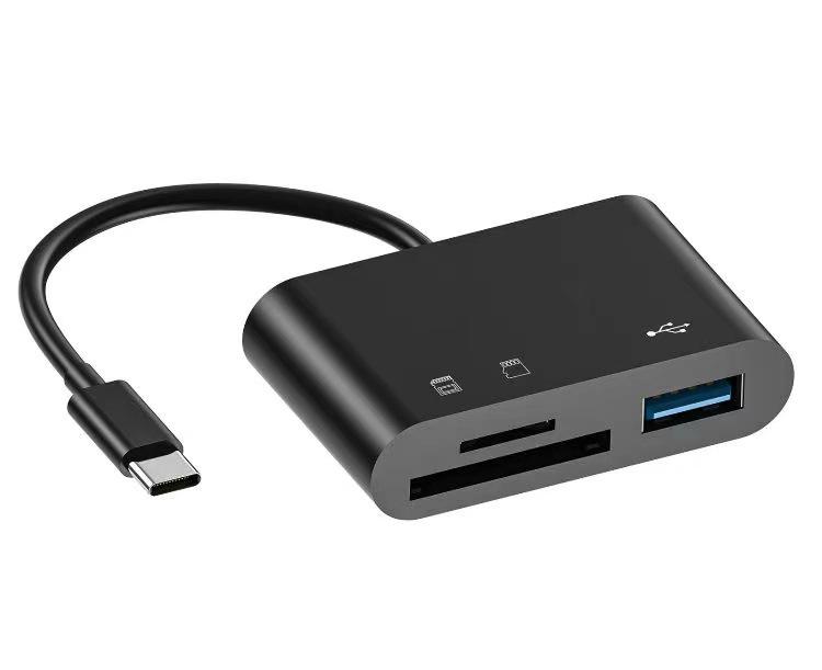 USB 3.0 Multifunction Type-C OTG Card Reader