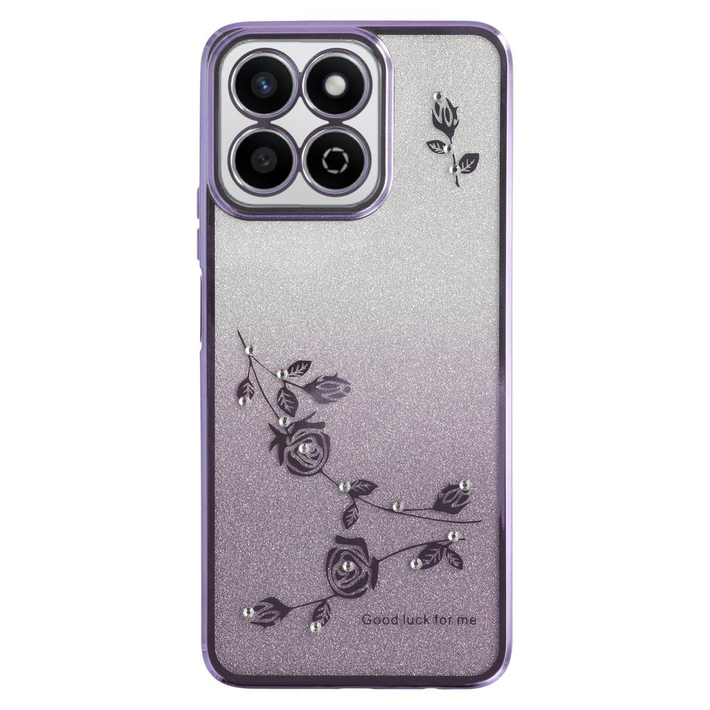 KADEM For Honor Play 60 Plus 5G Case Flower TPU Flexible Gradient Phone Cover