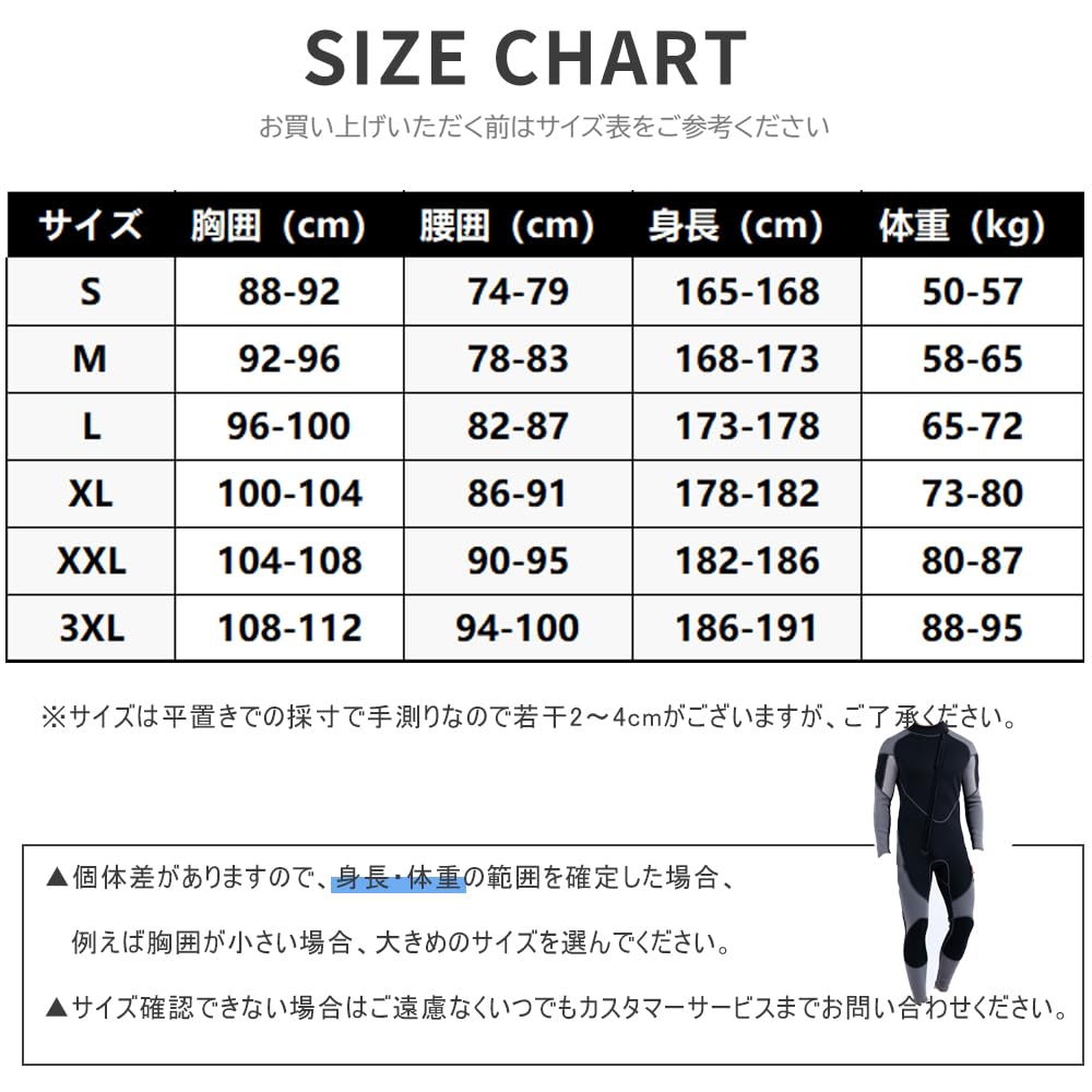 MORGEN SKY Wetsuit 3mm Full Suit Fishing One Piece Four Seasons Front Opening Marine Sports Water Sports Warmth Sun Protection Warmth Elasticity SUP