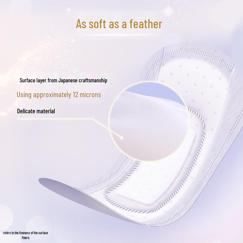 Kao Lorie Zero Touch Feather-Feel Cotton Ultra Thin Mini Sanitary Napkins