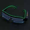 Double Colors Neon Glasses Cool Luminous Glasses Fluorescent Glasses  Festival Supplies