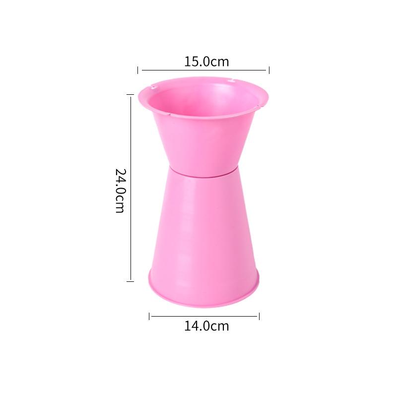 1Pcs Fixed Liner For Flower Arrangement Fixing Stand Packing Base Material Artificial Flowers Bouquet Plastic Bottom Fresh