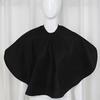 Black Short Square Waterproof Hairdressing Cape – Professional Salon Barber Hair Cutting Wrap & Dyeing Tool