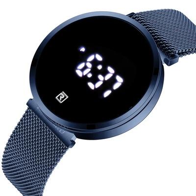 Reward Explosive LED Watch Touch Screen Digital Display Electronic Watch Luminous Waterproof Multifunctional Student Watch Digital