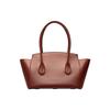 Bally Sandah Large Capacity Fashion Vintage Leather Handle Tote Shoulder Bag Women Bags Red 6239113