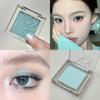 Monochrome Eyeshdaow Palette Matte Glitter Green Blue Eyeshadow Pigments Waterproof Mashed Potato Matte Purple Eye Shadow Makeup