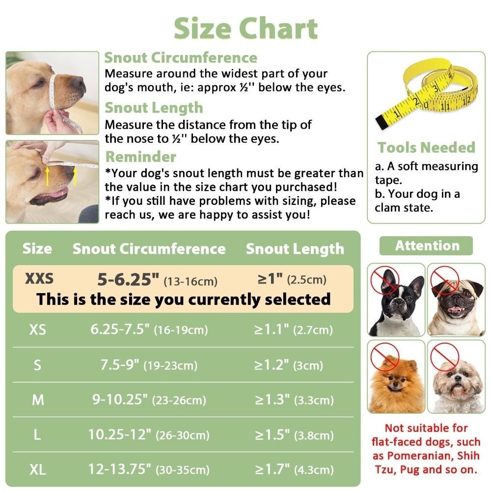 Prevent Chewing Anti Bite Dog Mesh Muzzle Prevent Barking Soft Puppy Adjustable Breathable Dog Mouth Cover Training Sessions