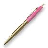 ANTERIC Ballpoint Brass Extra Fine Cherry Oil-Based Pen, 0.5mm, Collection, Point, Pink, BP2-CP