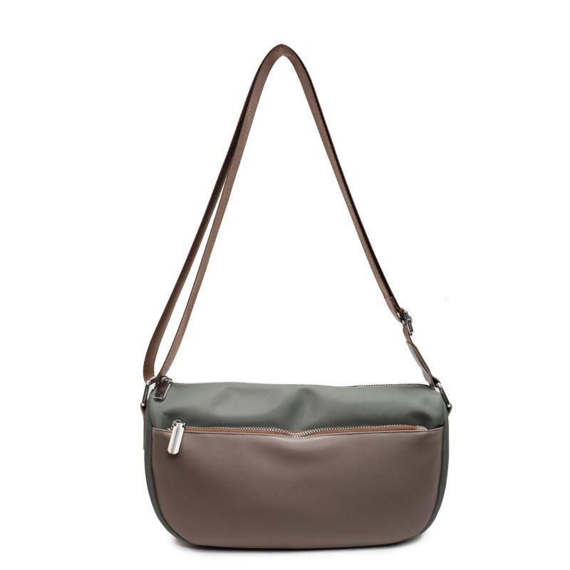 Summer new fashion trendy texture shoulder messenger bag shoulder temperament small bag simple niche armpit bag