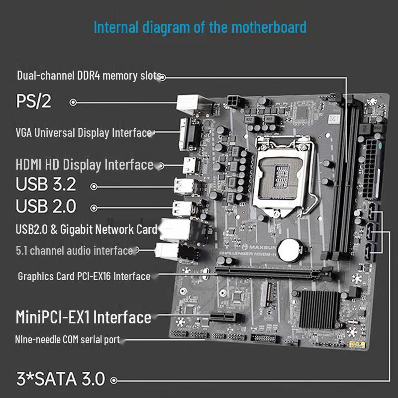 Lenovo Lecoo D4900 Business Desktop PC (CN Version)