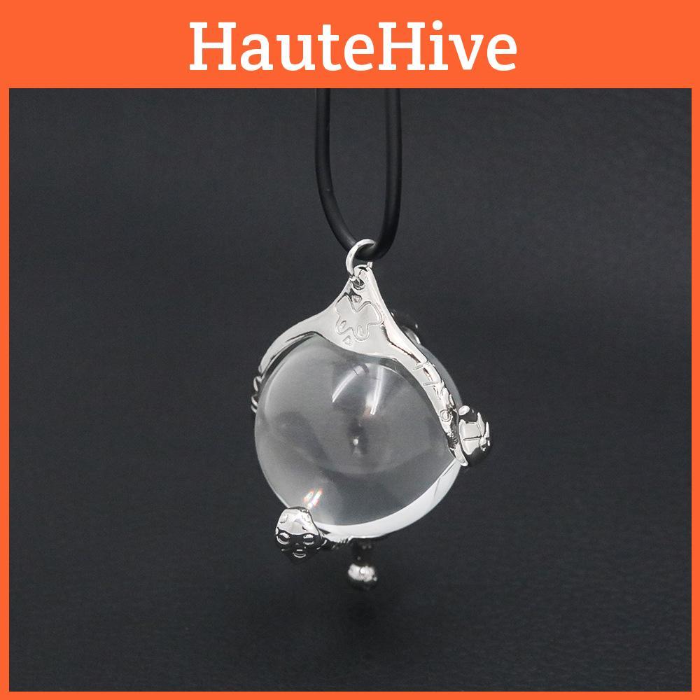 Witch Geometric Pendant Necklace With Alloy Charm And Adjustable Leather Cord For Women And Men