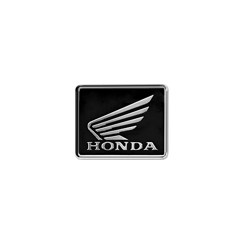 

Motorcycle Stickers HONDA Aluminium Alloy Heat-resistant Motorcycle Stickers Scooter Refit Decorative Decals 1pcs чорний