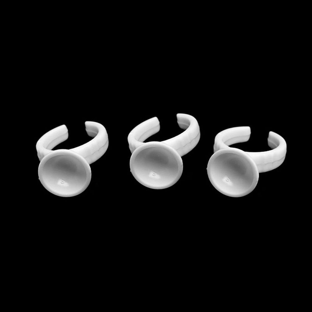 Disposable Eye Lashes Eyelash Pallet Glue Ring Grafting Eyelash Tool Glue Pallet Eyelash Extensions