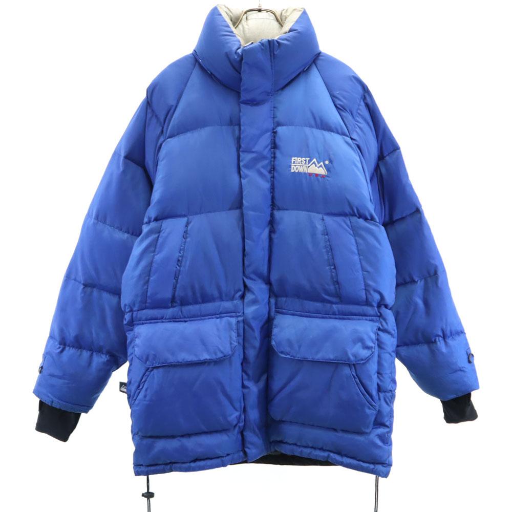 

Пуховик FIRSTDOWN S синий Мужской Б/У