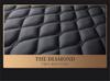 Universal Diamond Full Seat Wear-resistant PU Leather Color Bar Car Seat Cover Cushion Pad Surround Breathable...