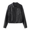 Women's PU Leather Jacket - Spring/Autumn 2025 Stylish & Versatile XG9972
