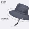 9256 summer outdoor fishing hiking hat children breathable versatile sun hat men's large brim sun protection bucket hat